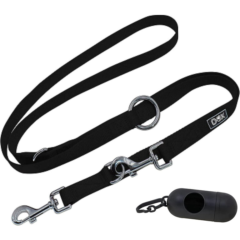 Ddoxx Nylon Dog Leash 3-Way Adjustable 66 Ft - for Dogs Large Small - Image 2
