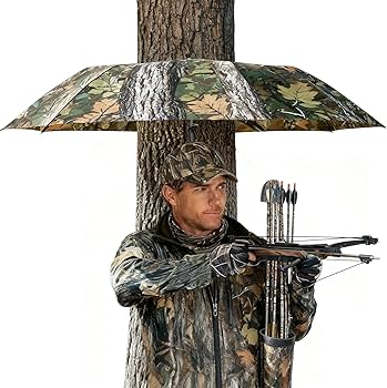 NEW Porta Roof Magnum And Blind Umbrella Like Hunting Camo Above Tree Stand - Image 6