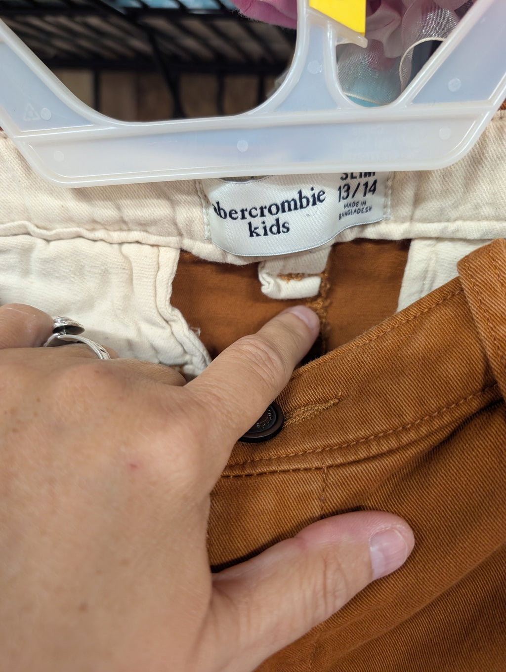 Abercrombie Kids Slim Pants Size 13/14 - Image 4
