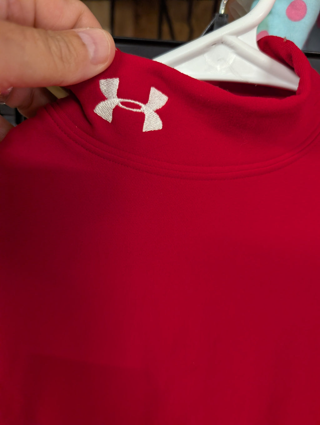 Under Armour Youth Red Long Sleeve Shirt YMD - Image 3