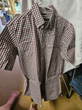 Nautica Men's Checkered Short Sleeve Shirt Size S - Image 1