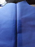 Blue Polka Dot Fabric Material - Image 1