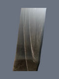 Velvet and silk bed skirt - Image 1
