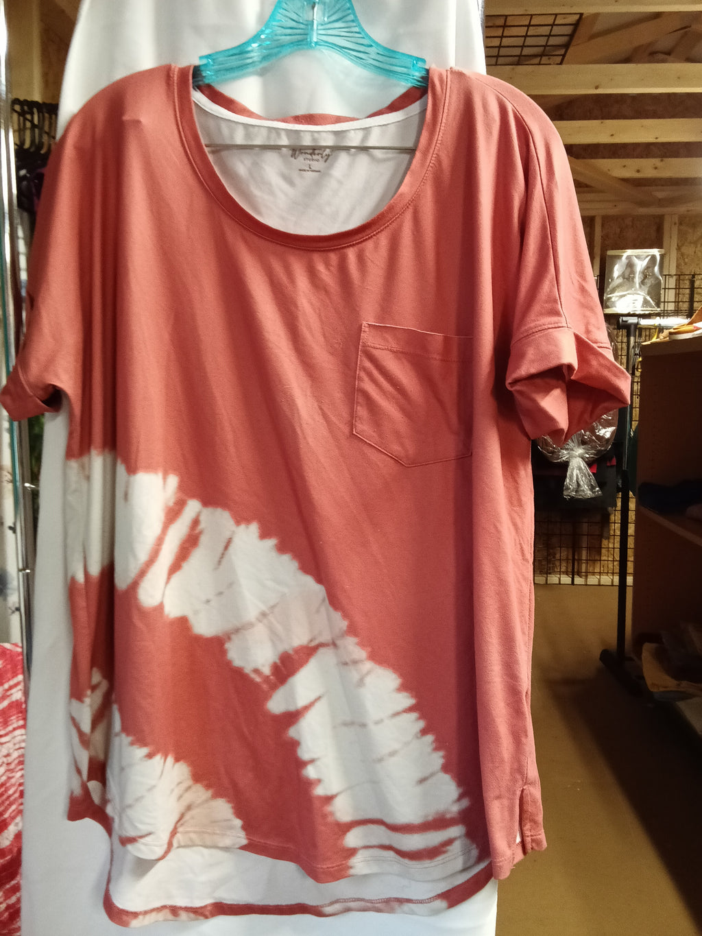 Wanderly Women's Tie-Dye T-Shirt Size L - Image 1