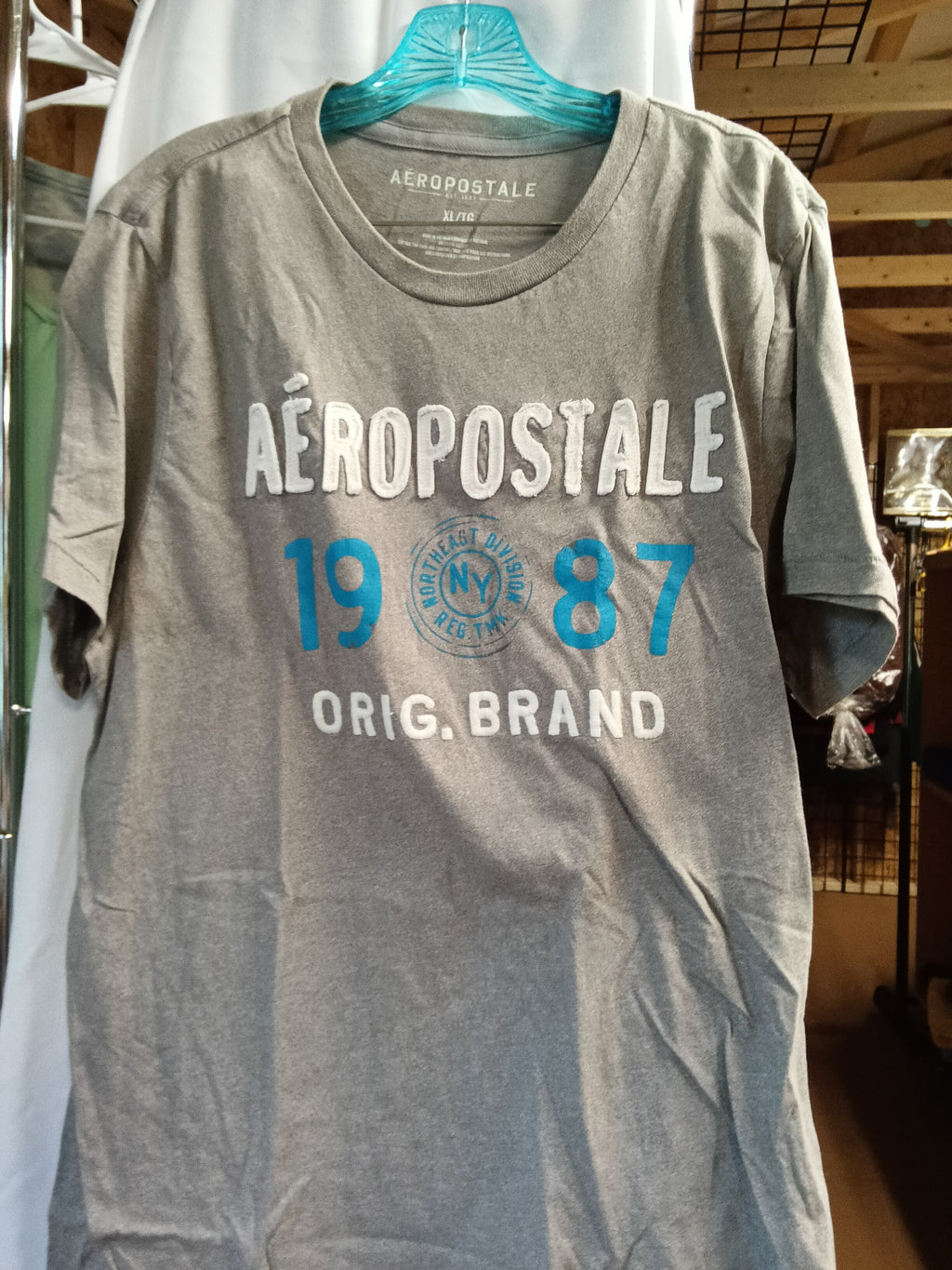Aéropostale Men's Graphic T-Shirt XL 1987 Design - Image 1
