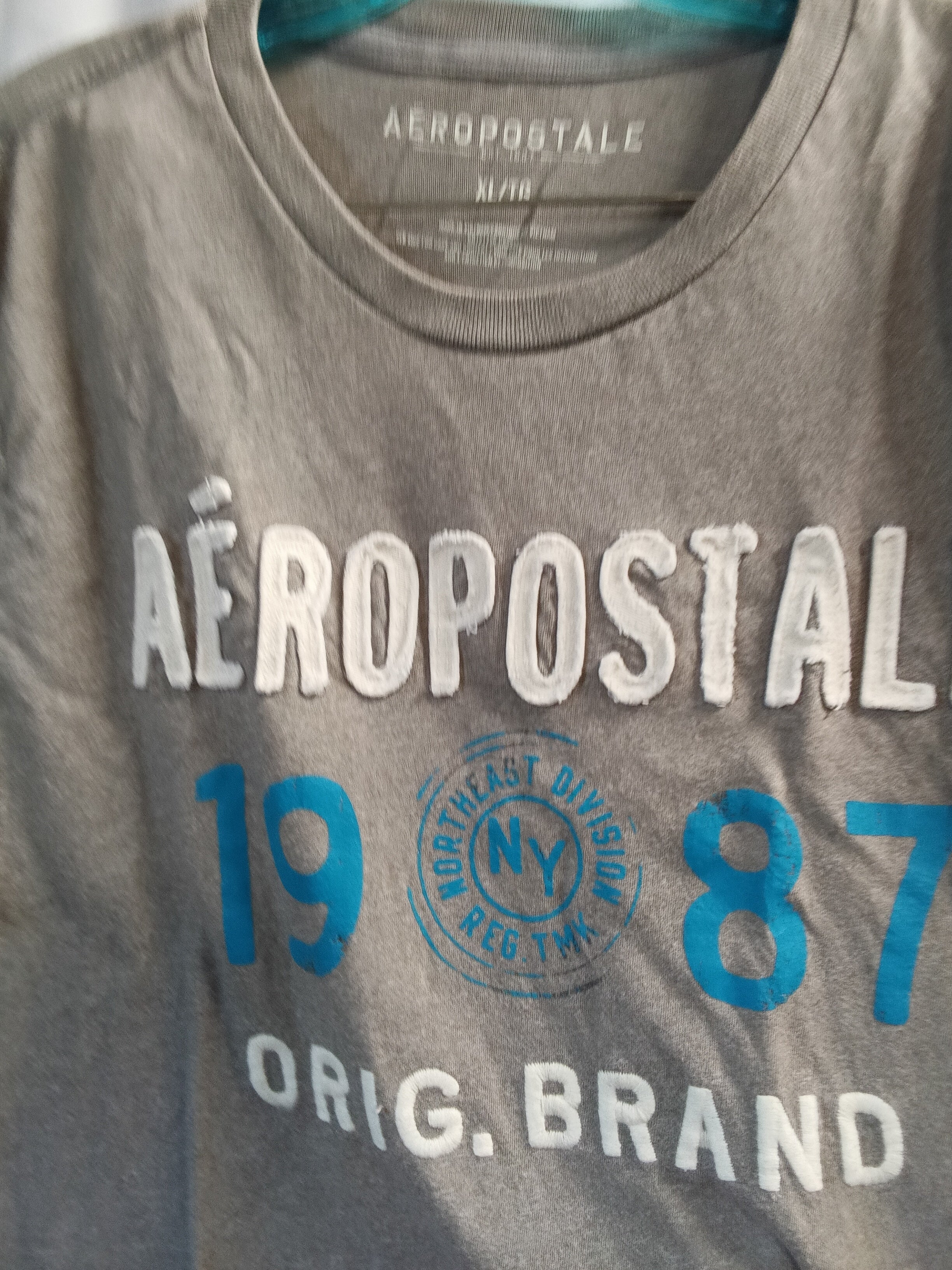 Aéropostale Men's Graphic T-Shirt XL 1987 Design - Image 2