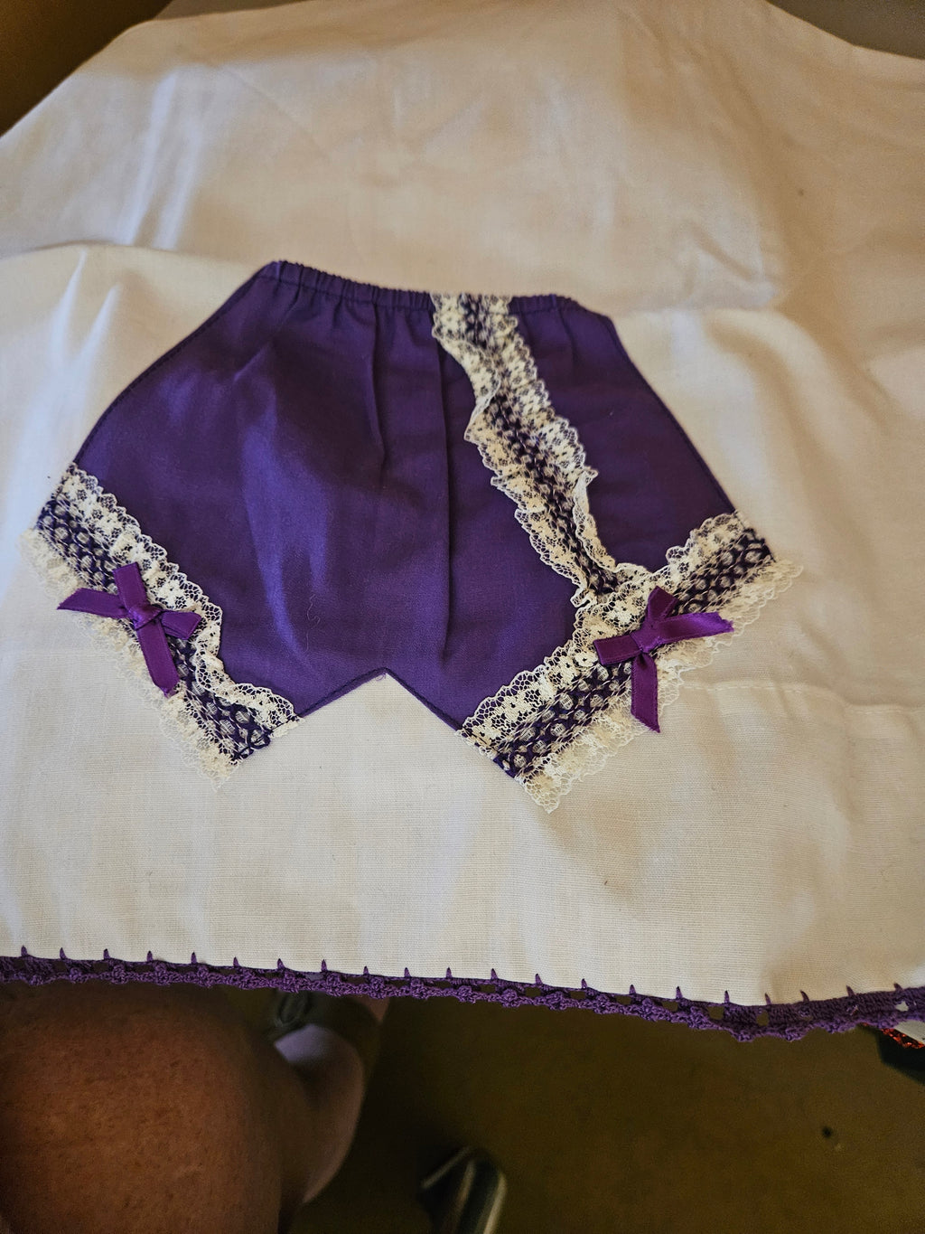Set of 2 His and Hers pillow cases. Handmade - Image 2