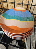 Egg shaped plate that looks like and Easter egg - Image 1