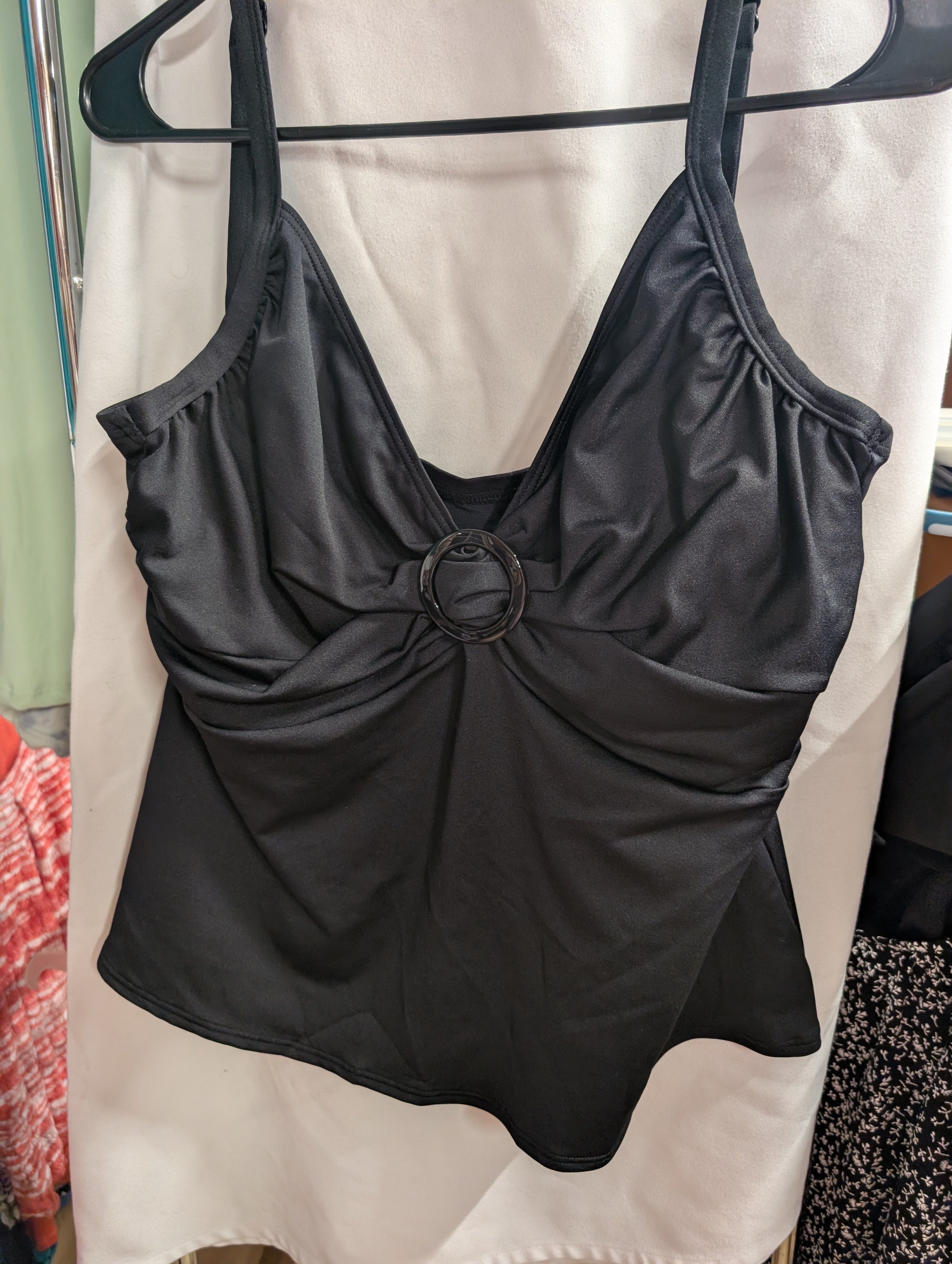 Zuni Parade Black Swim Top Size 40C - Image 3