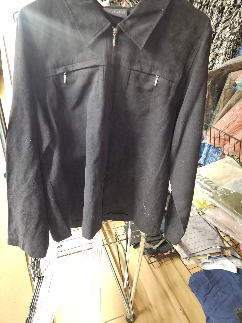 Relativity Black Long Sleeve Jacket - Image 1