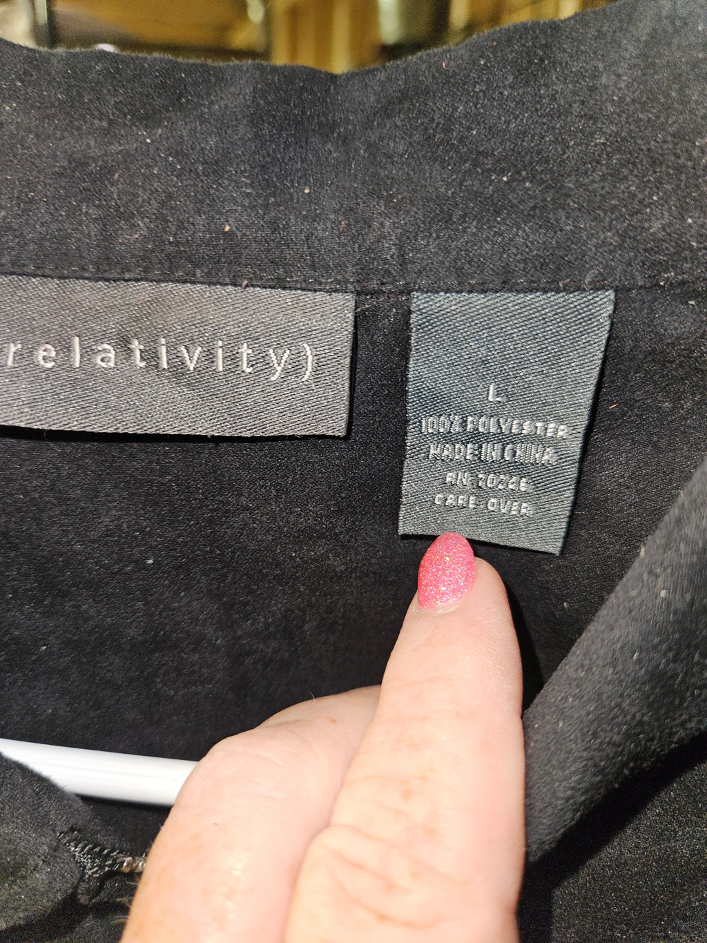 Relativity Black Long Sleeve Jacket - Image 2