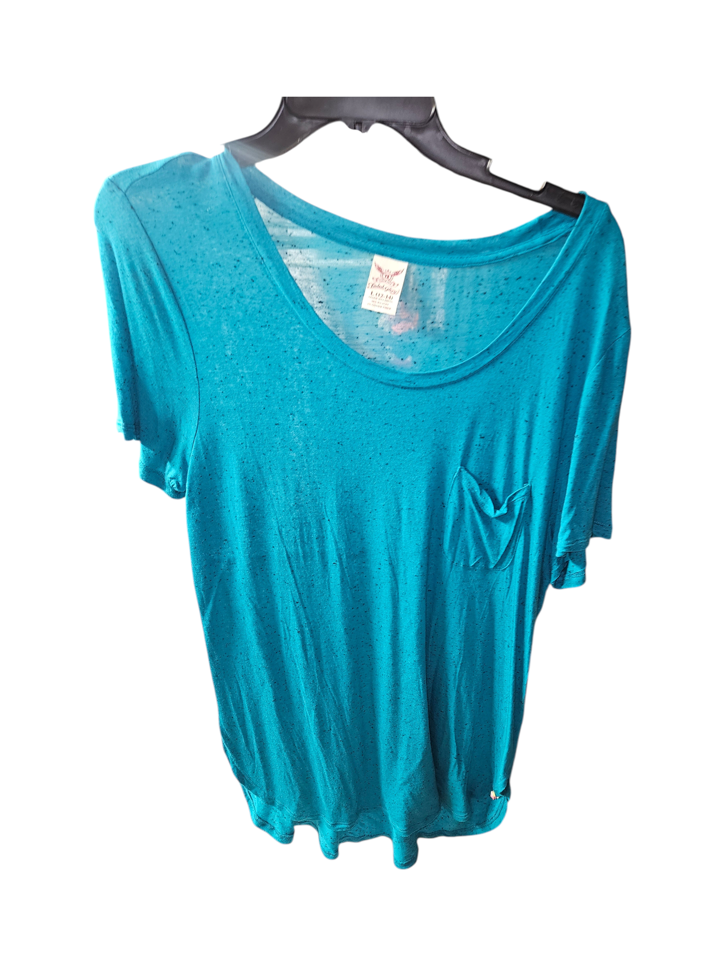 American Eagle Outfitters Teal Short Sleeve T-Shirt Size L - Image 1