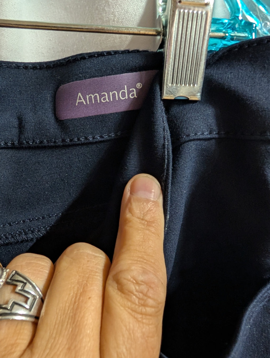 Gloria Vanderbilt Amanda Jeans Size 16 - Image 3