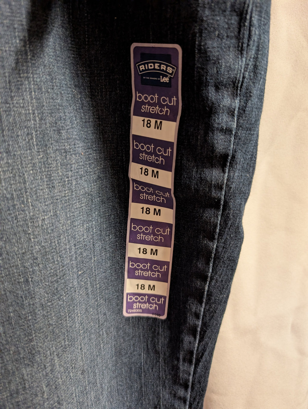 Riders by Lee Women's Bootcut Jeans Size 18M - Image 4