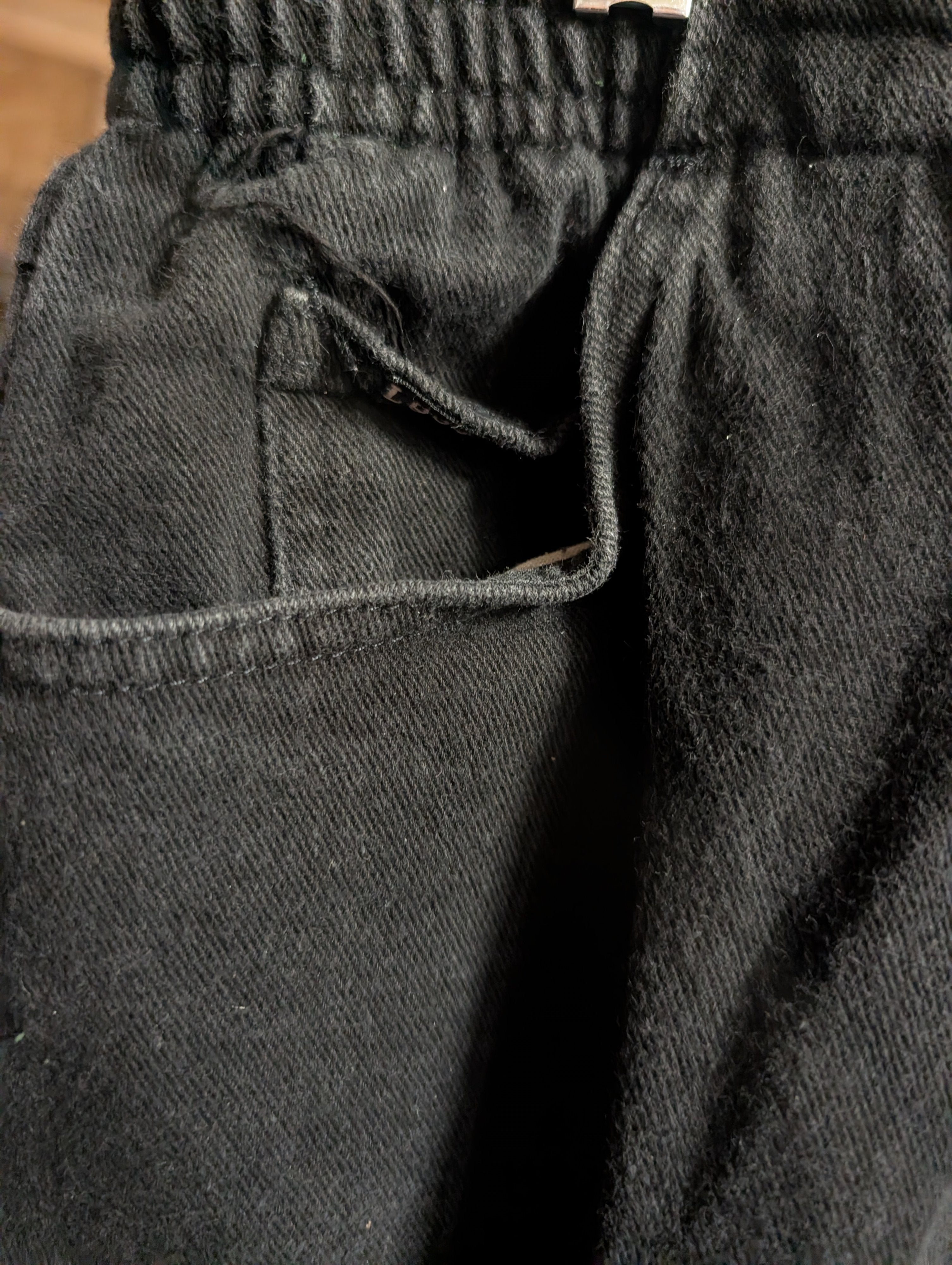 Lee jeans Black Elastic Waist Pants - Image 2