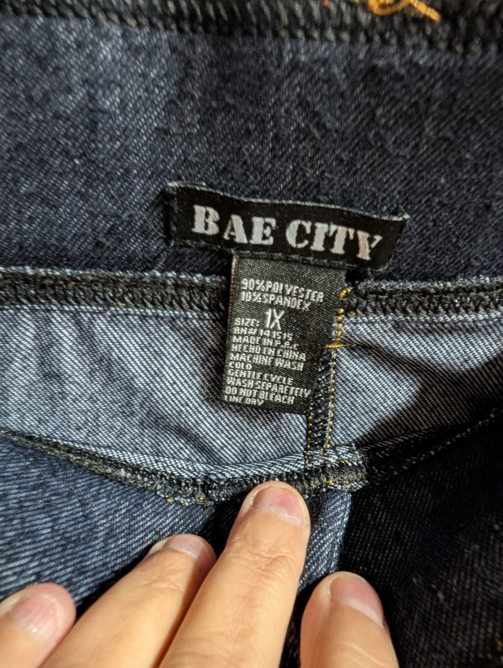 Bae City Women's Jeggings Size 1X - Image 3
