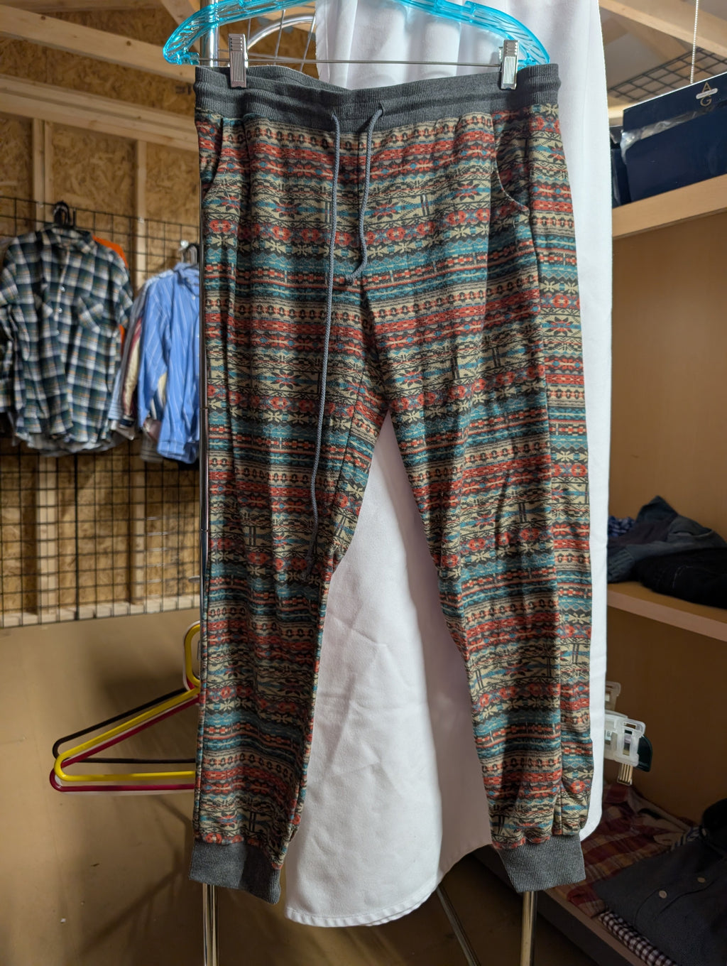 Kiss & Cry Patterned Herlem Pants XL - Image 1
