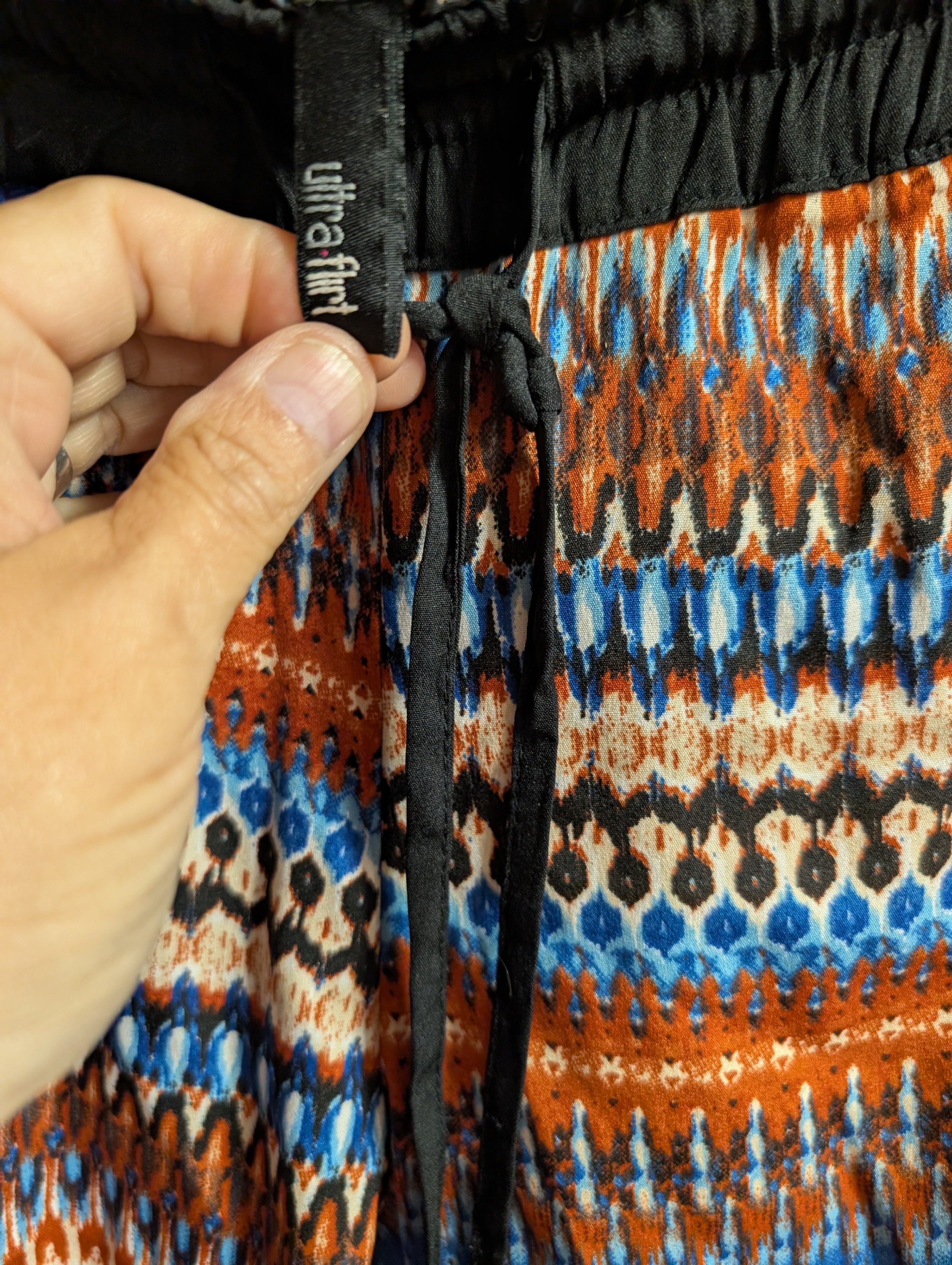Kiss & Cry Patterned Herlem Pants XL - Image 3