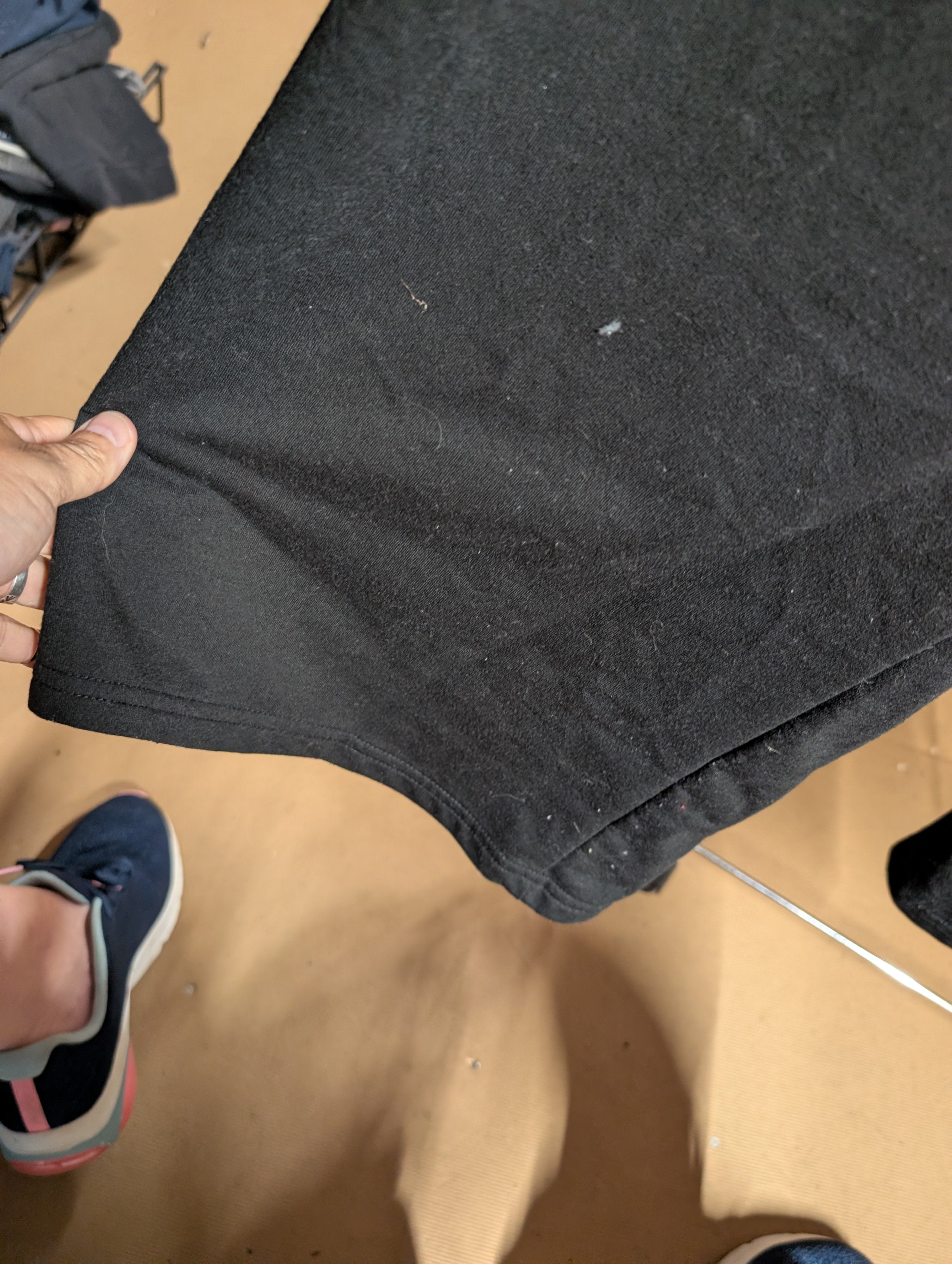 Culture Black Sweatpants with Heart Embroidery - Image 5