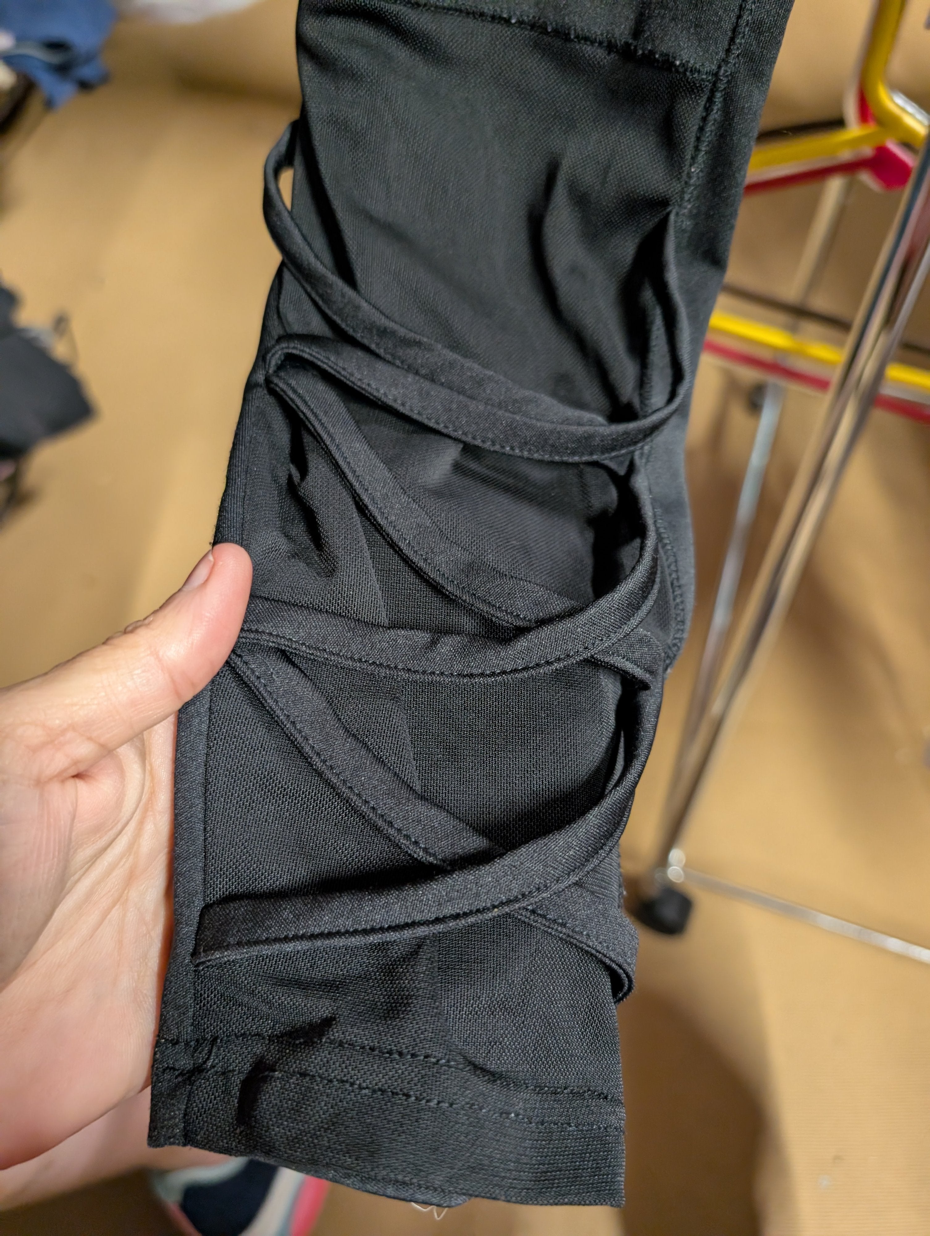 Shosho Women's Black Leggings Size L - Image 3