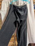 Ambrielle Black Fleece Pajama Pants L/G - Image 1