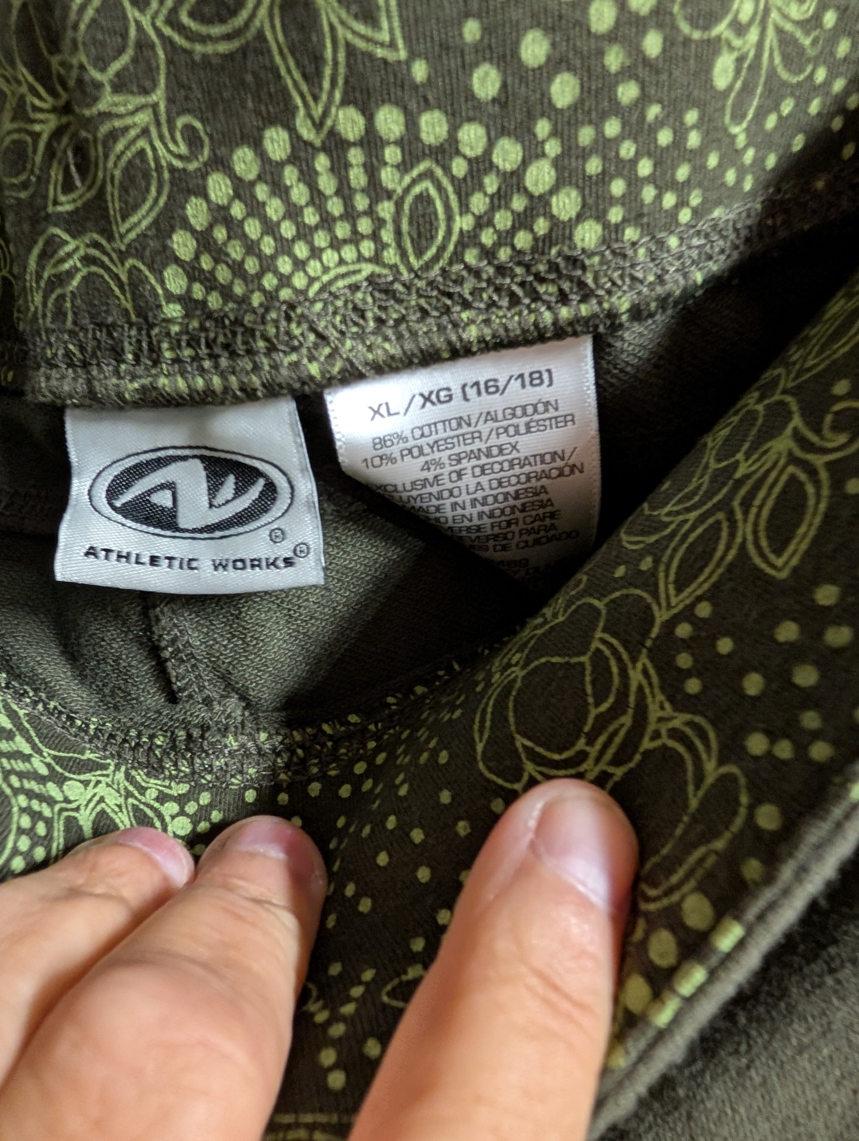 Athletic Works Leggins XL (16-18) - Image 4