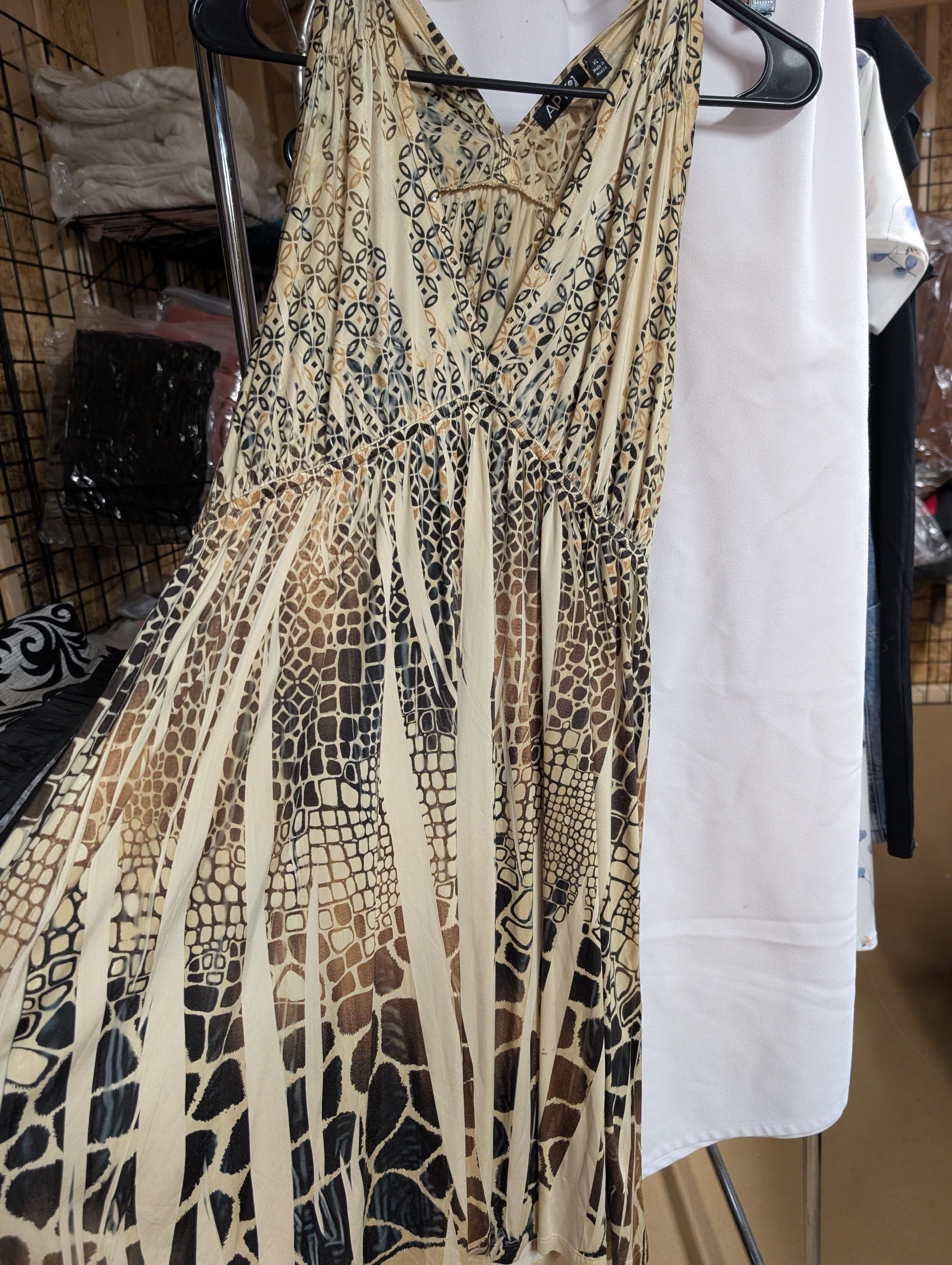 Apt. 9 Women's XL Sleeveless Patterned Dress - Image 3