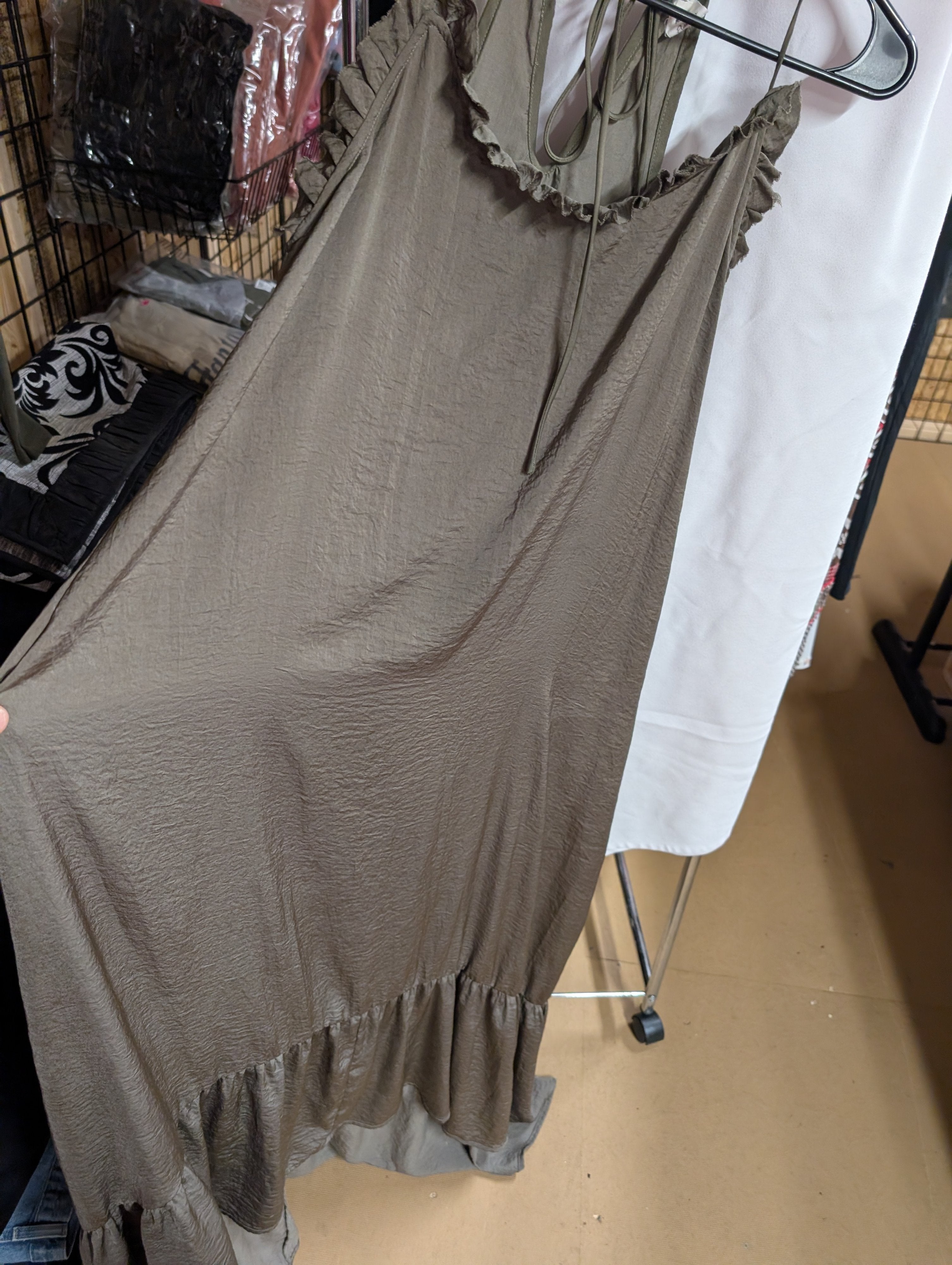 Flawless Women's Ruffle Maxi Dress Size M - Image 1
