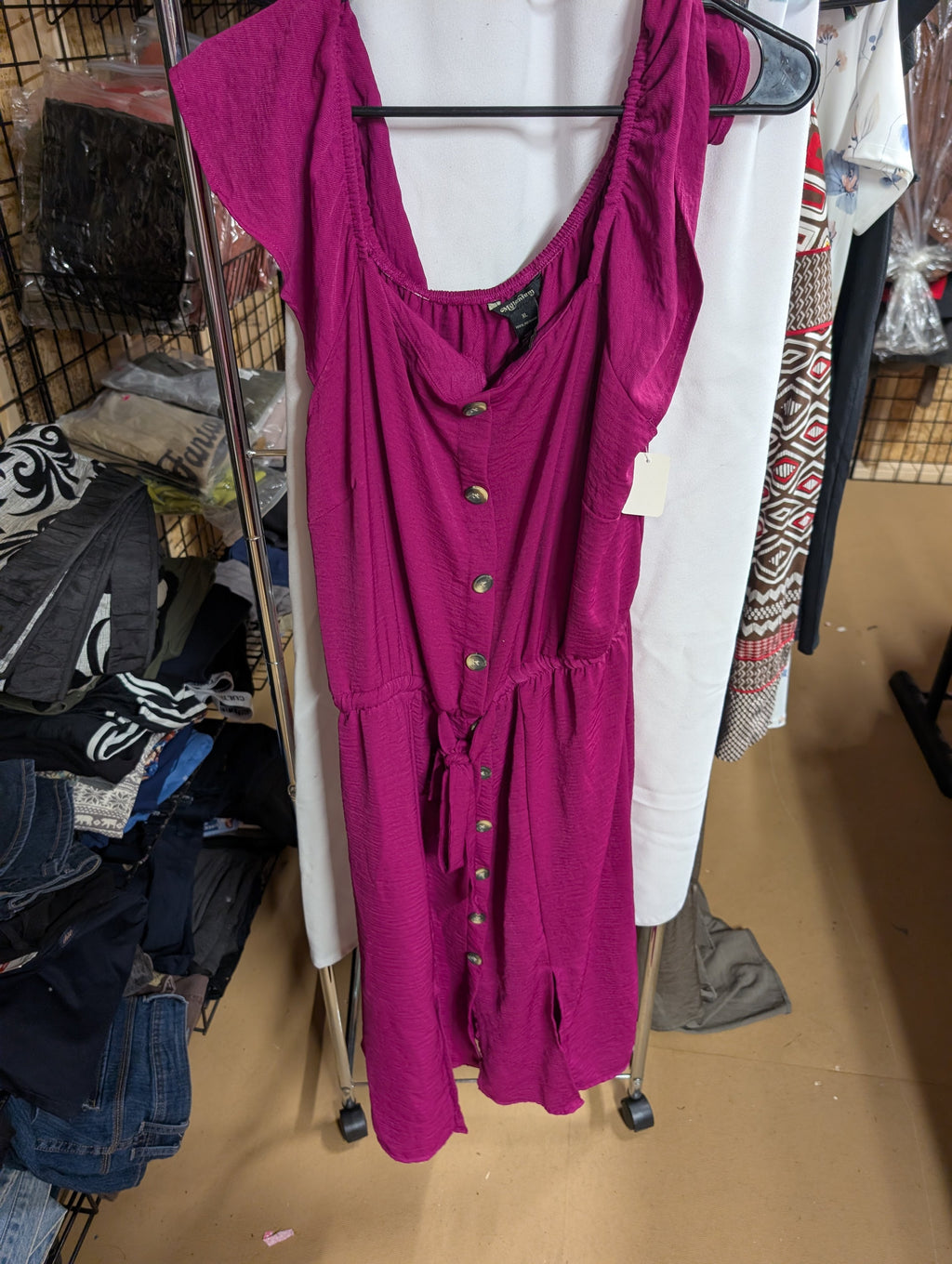 Millenium Women's XL Button-Front Dress - Image 1