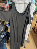 Black Cold Shoulder Dress Size XL - Image 1