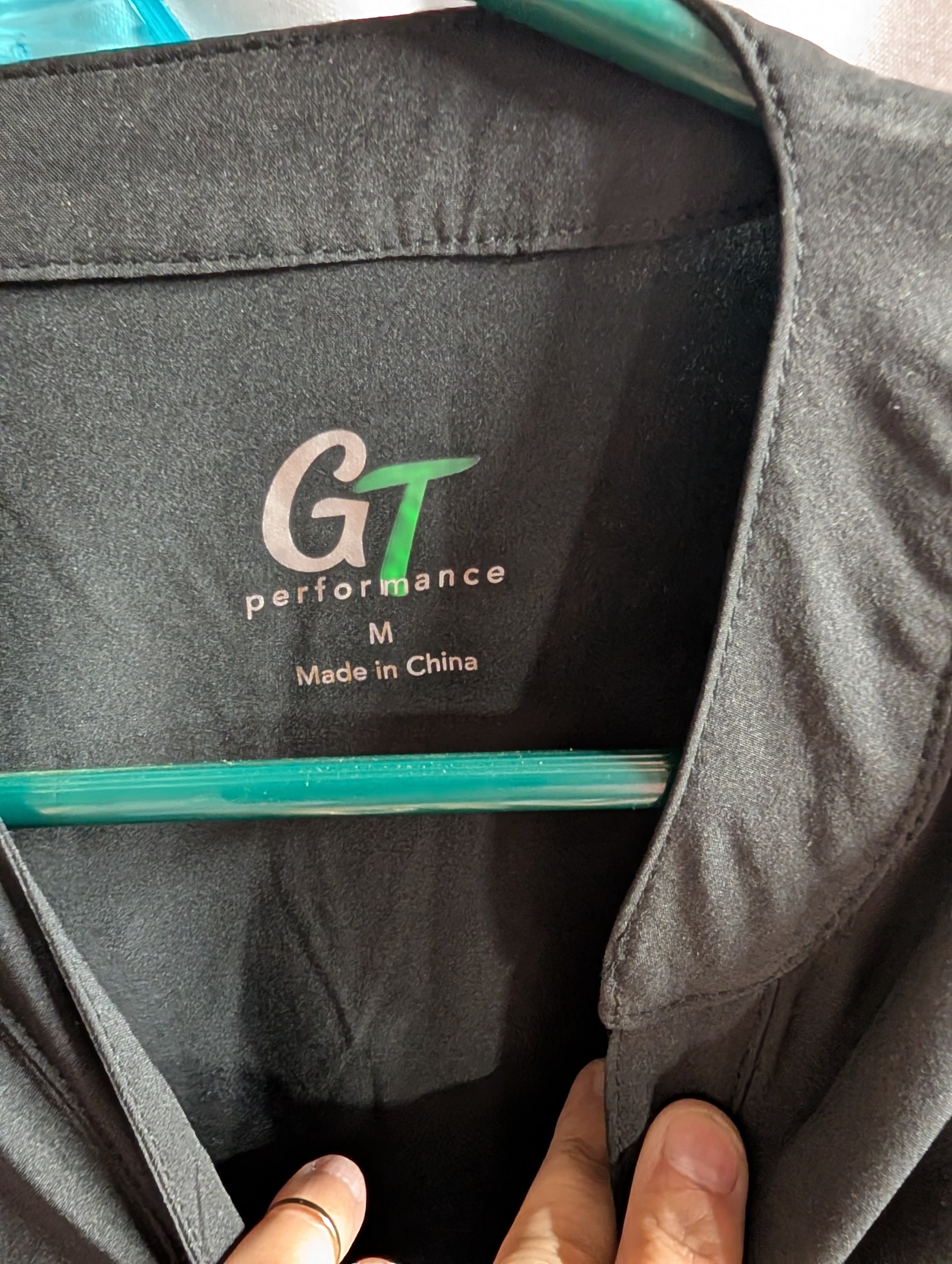 GT Performance Black Short Sleeve Shirt Medium - Image 2