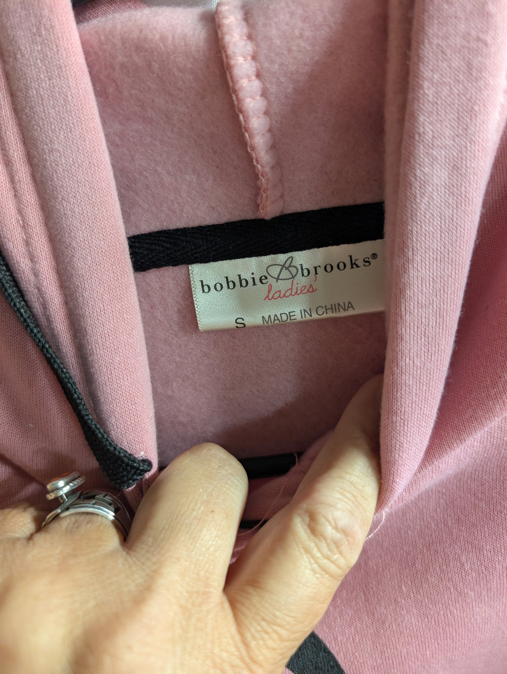 Bobbie Brooks Pink Love Sweatshirt and Joggers Set - Image 5