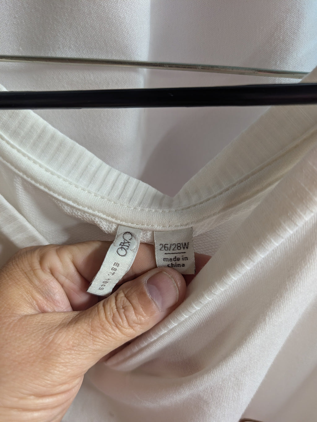 Cato Women's Long Sleeve Top 26/28W 'Pinch Proof' - Image 2