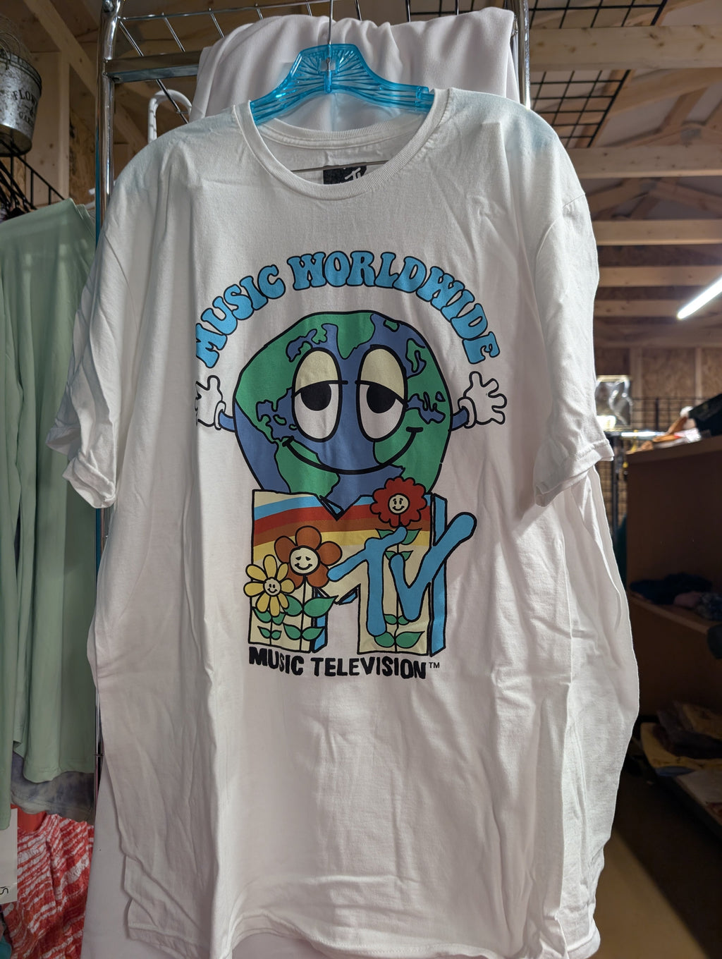 MTV Music Worldwide Graphic T-Shirt 3XL - Image 1