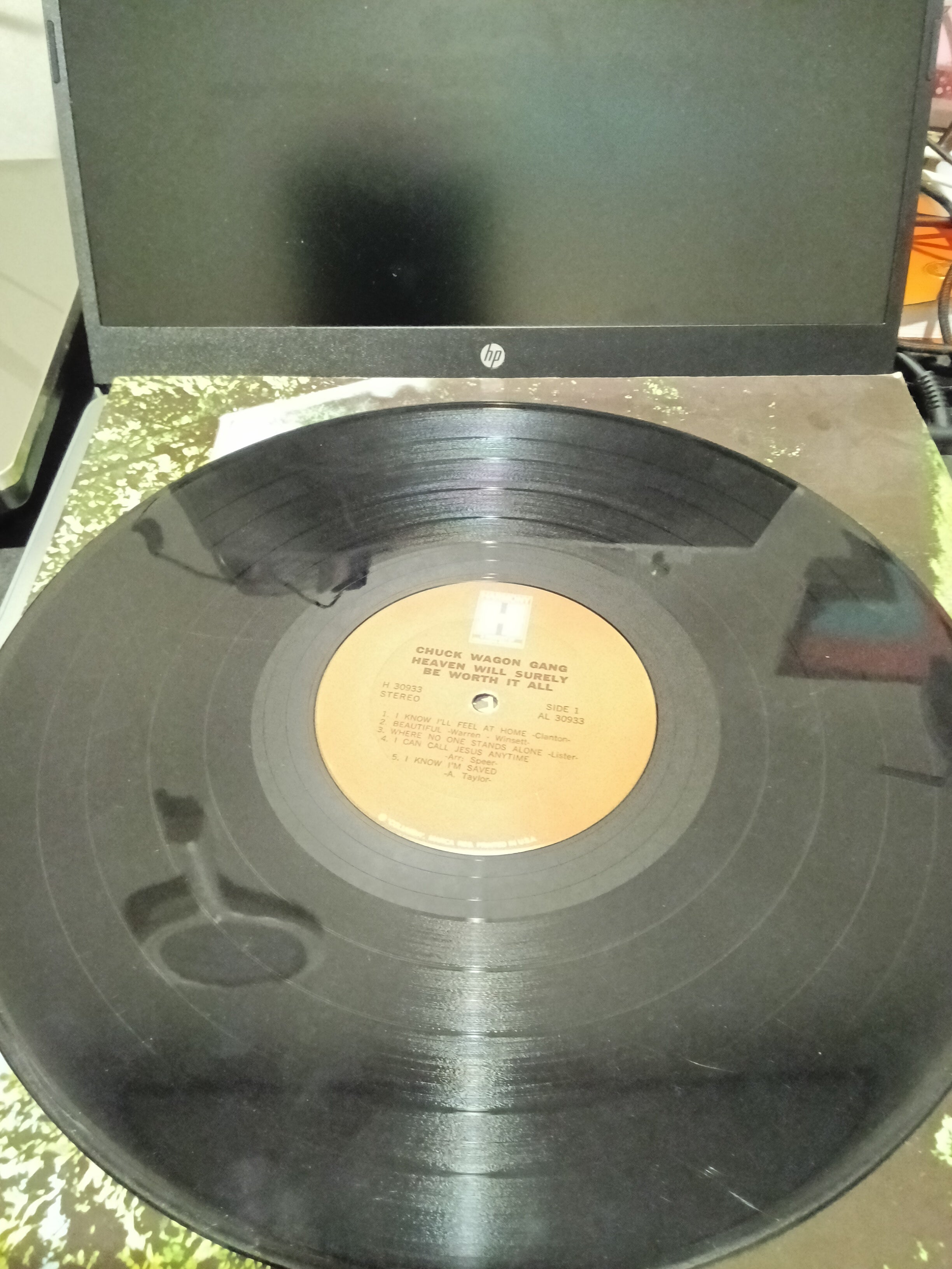 Chuck Wagon Gang Vinyl Record 'Heaven Will Surely Be Worth It All' - Image 5