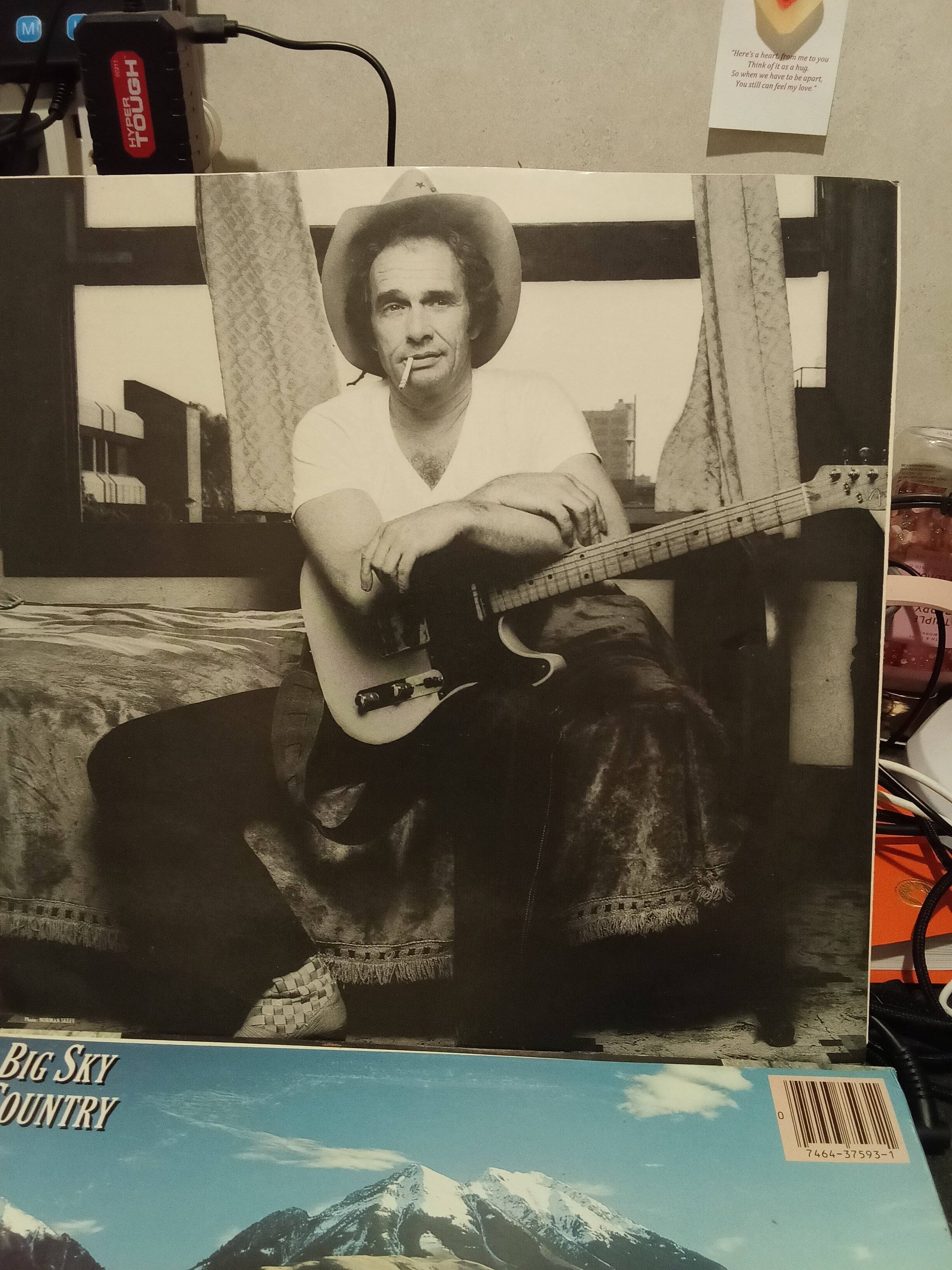 Merle Haggard Big City Vinyl Record by Epic - Image 3