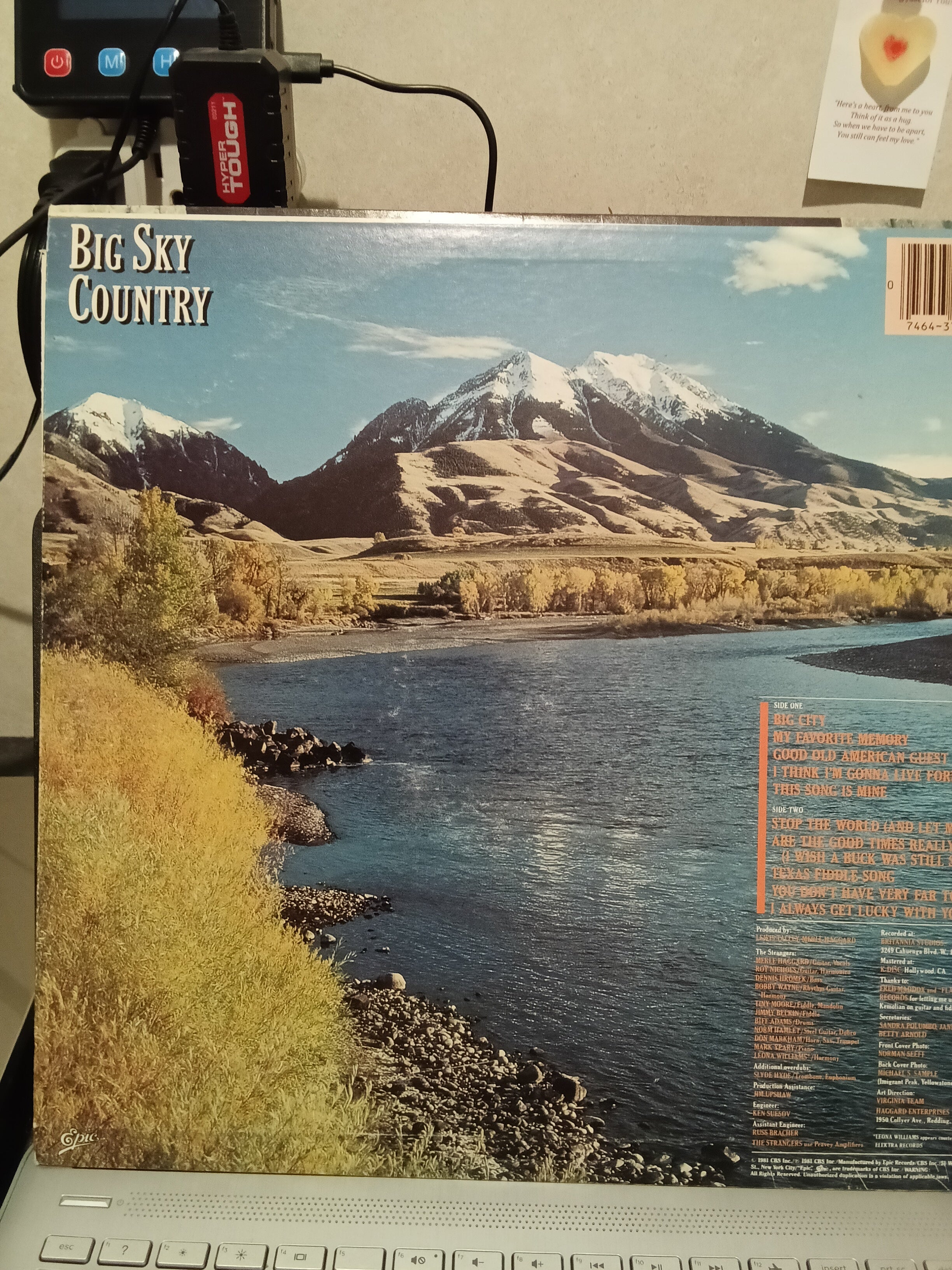 Merle Haggard Big City Vinyl Record by Epic - Image 6