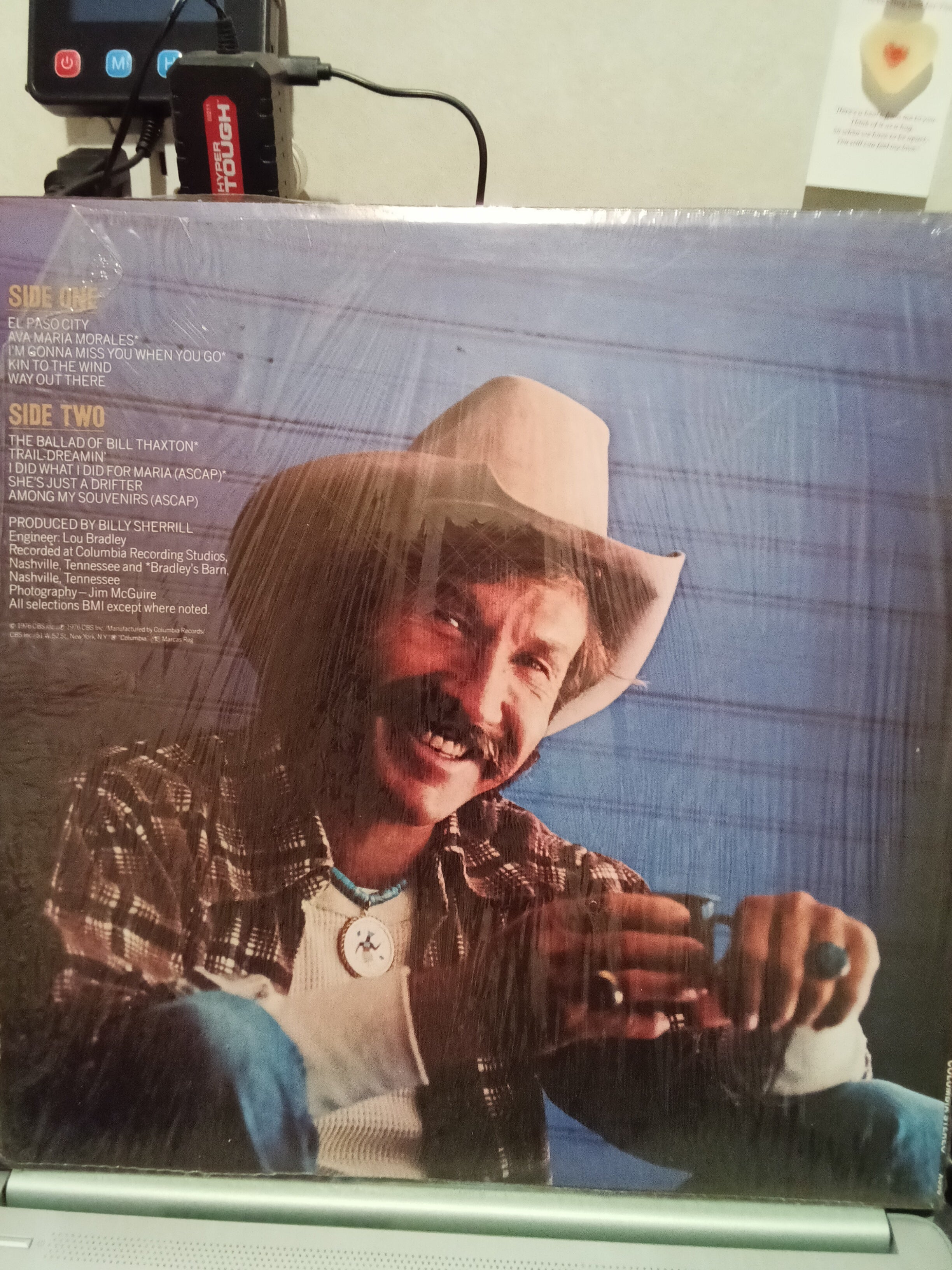 Marty Robbins Gunfighter Ballads Vinyl Record - Image 2