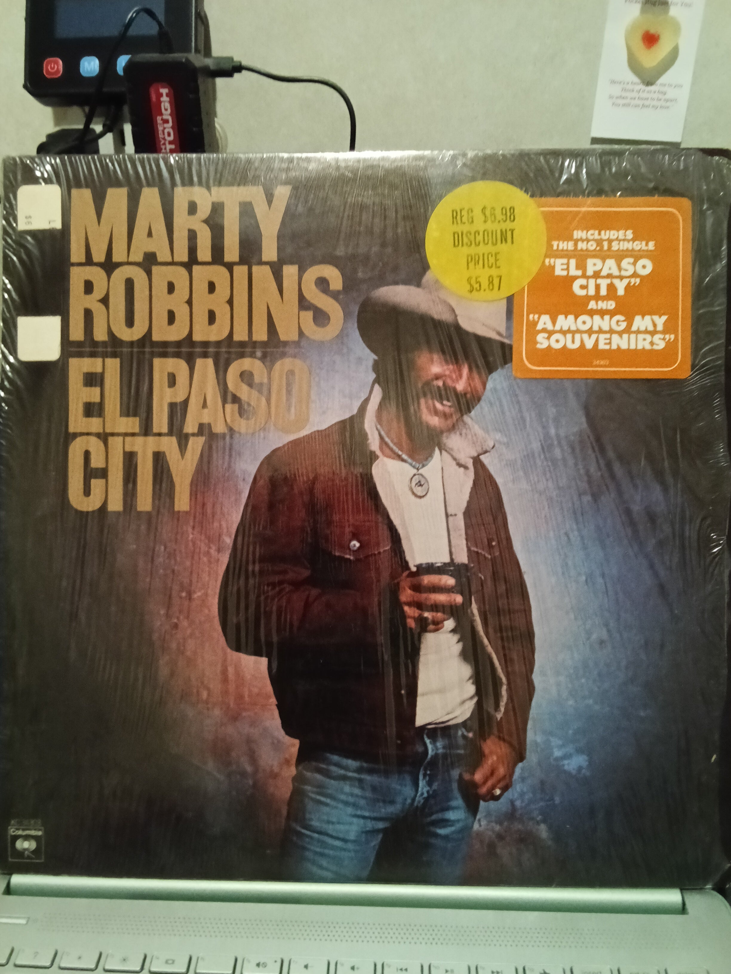Marty Robbins Gunfighter Ballads Vinyl Record - Image 1