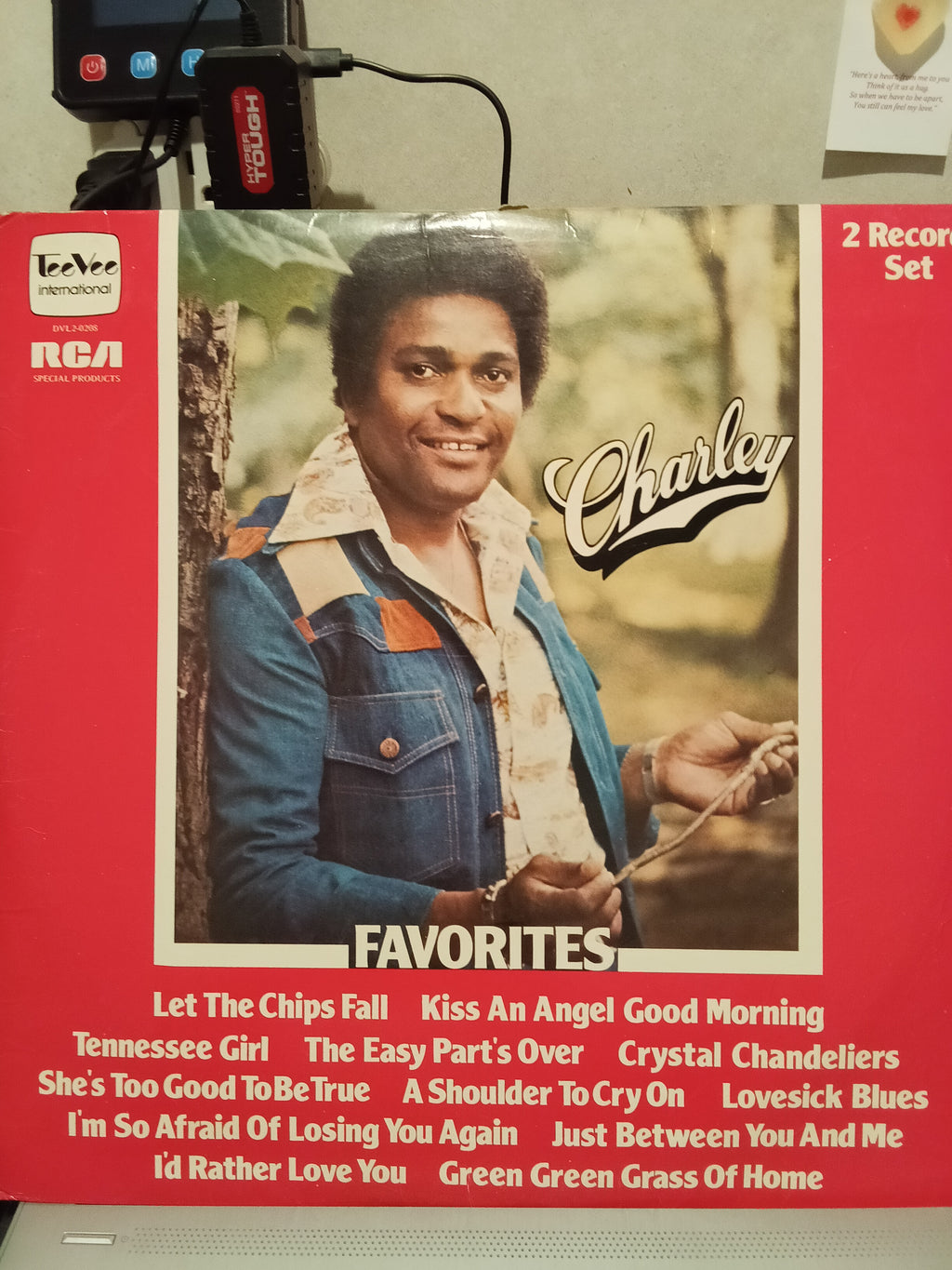 RCA Charley Pride Favorites 2 Record Set Vinyl - Image 1