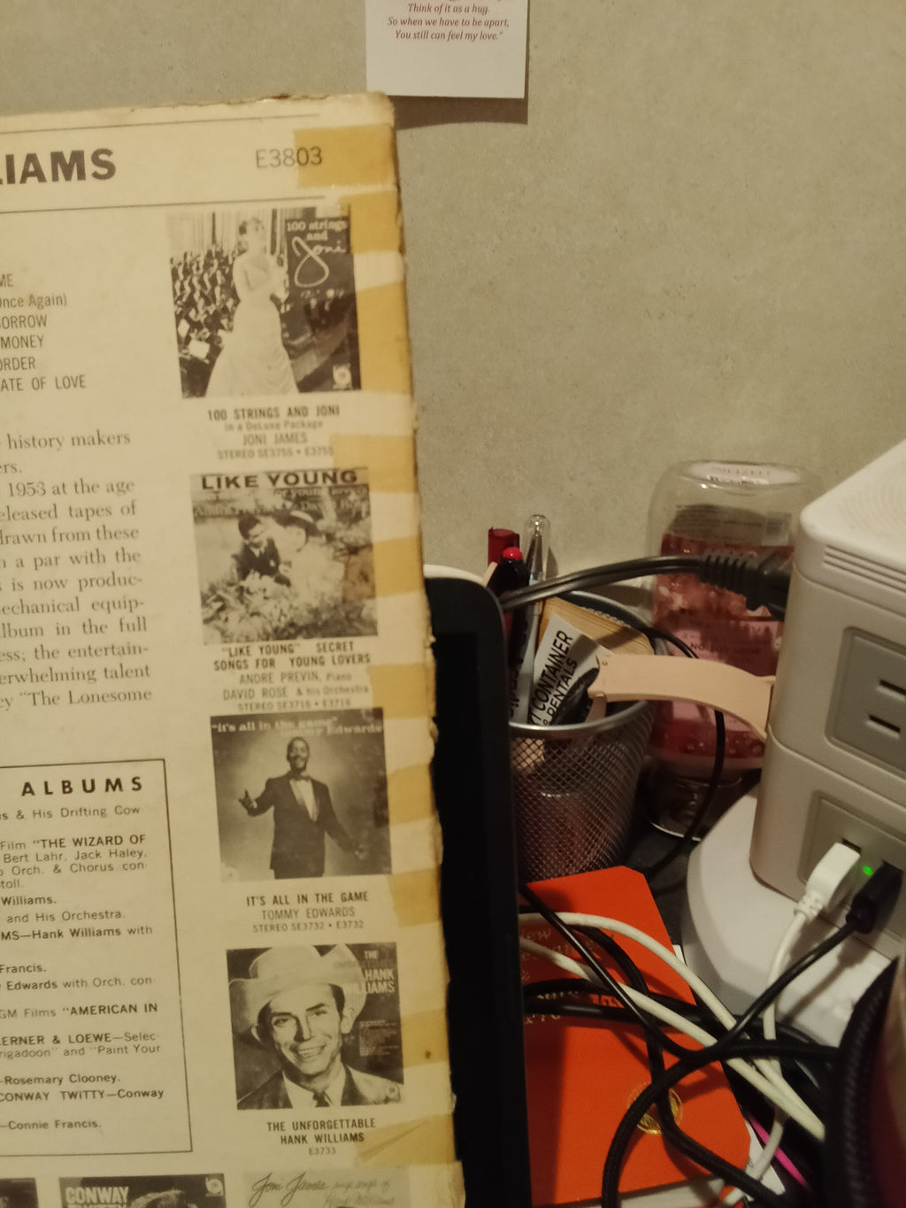 Set of 2 MGM Records Hank Williams Vinyl Albums - Image 4