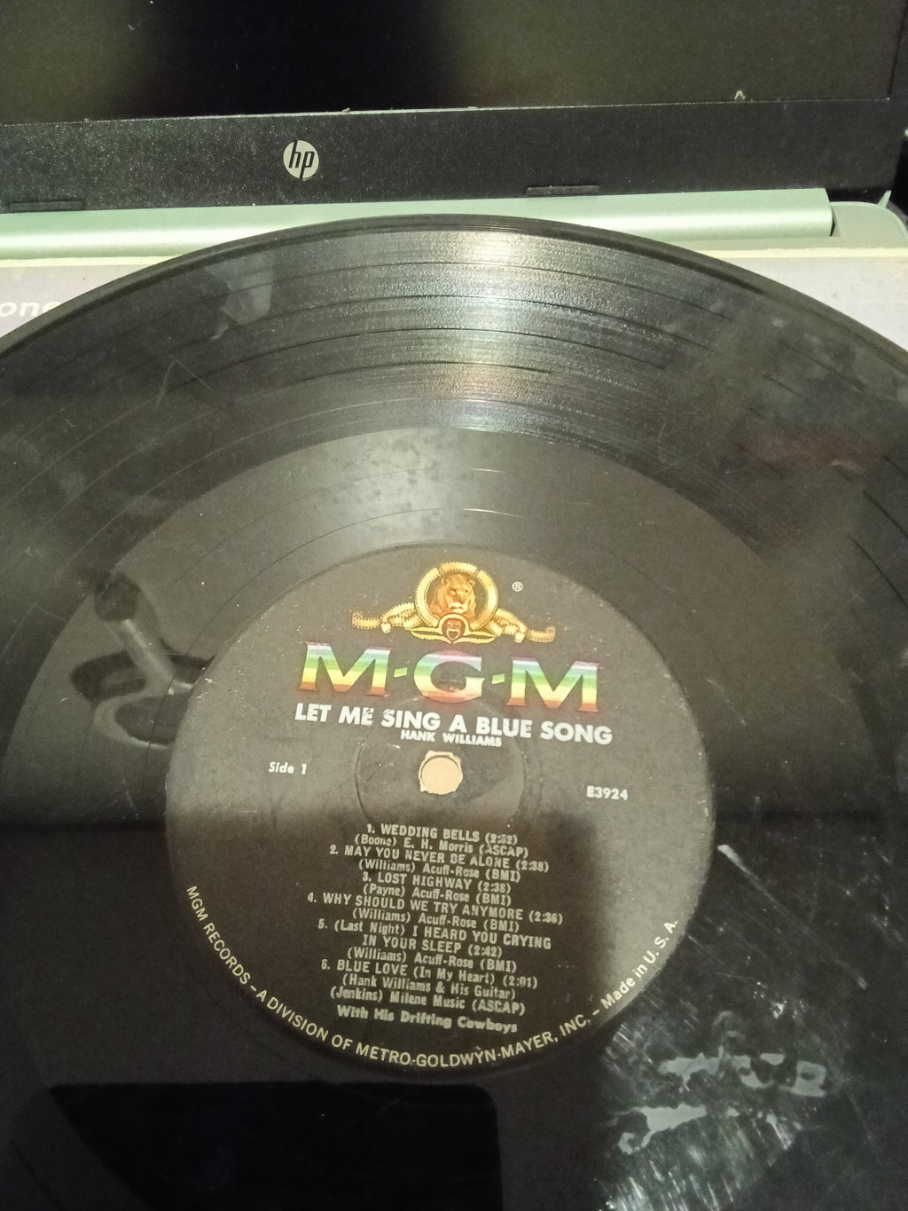 Set of 2 MGM Records Hank Williams Vinyl Albums - Image 6