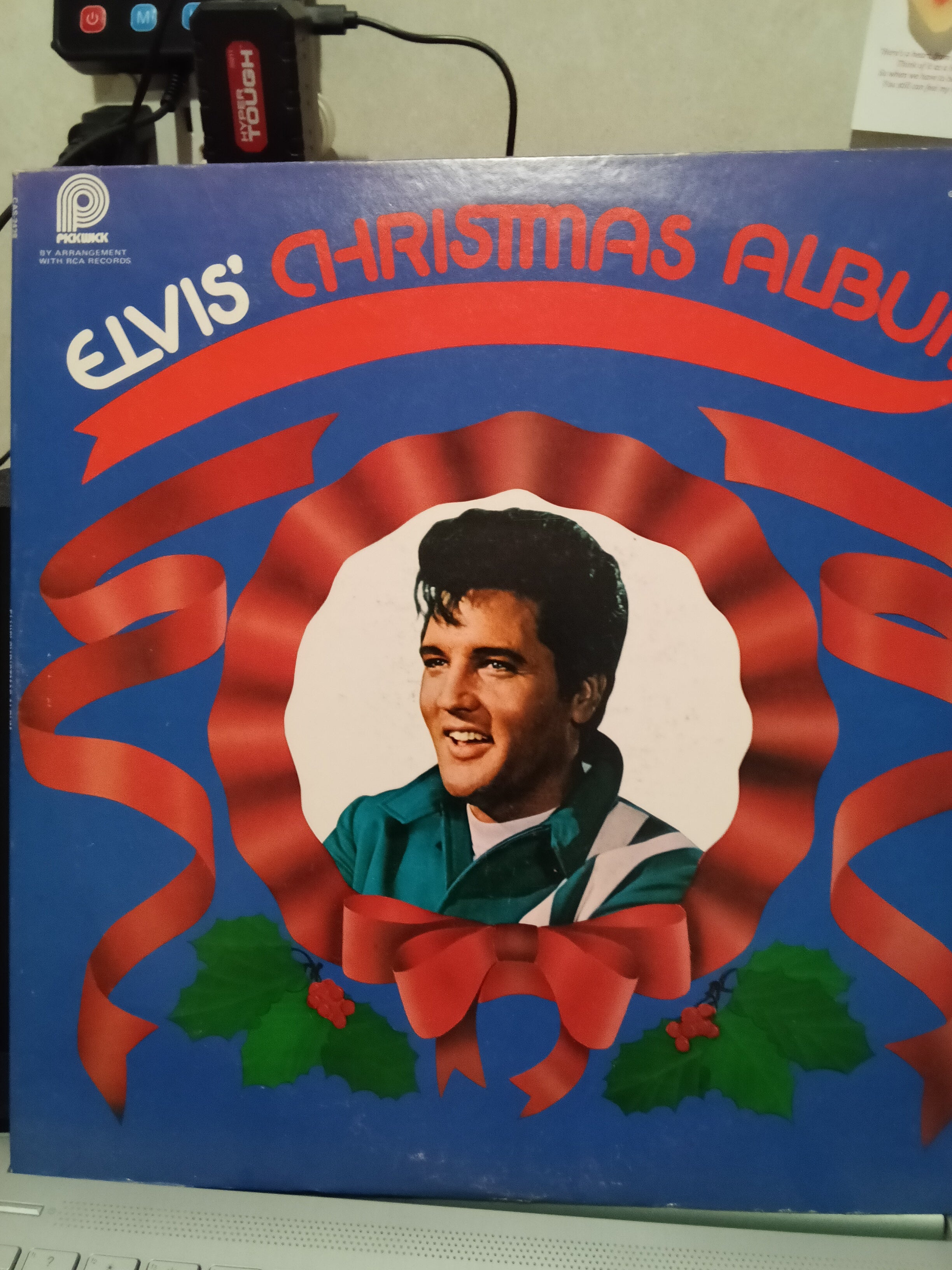 Elvis Christmas Album Vinyl Record by Pickwick - Image 1