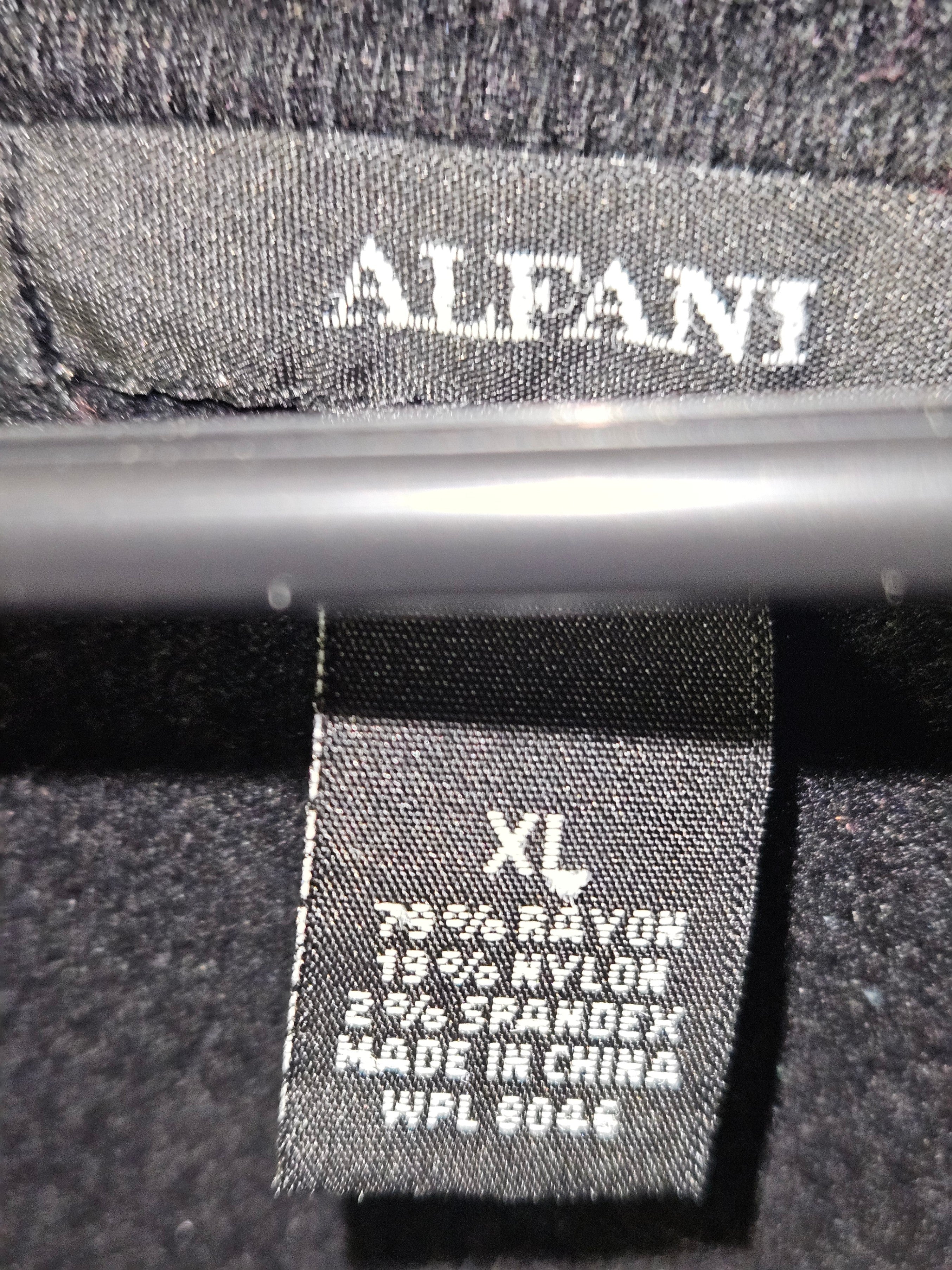 Alfani XL Black cow neck sweater - Image 2