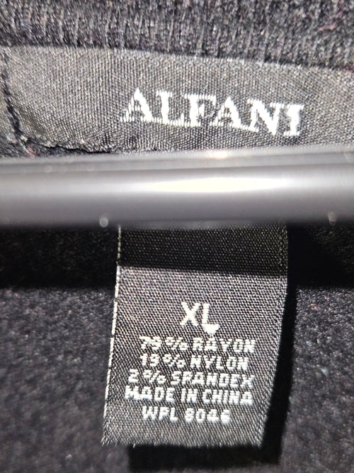 Alfani XL Black cow neck sweater - Image 2