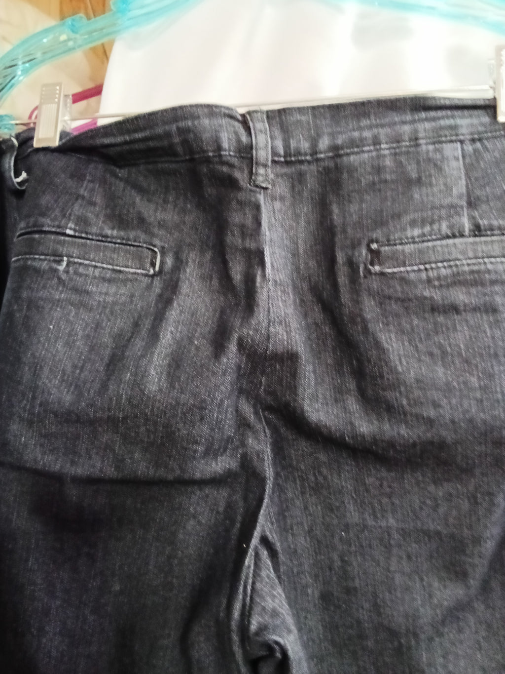 Men's Dark Denim Shorts with Pockets - Image 2