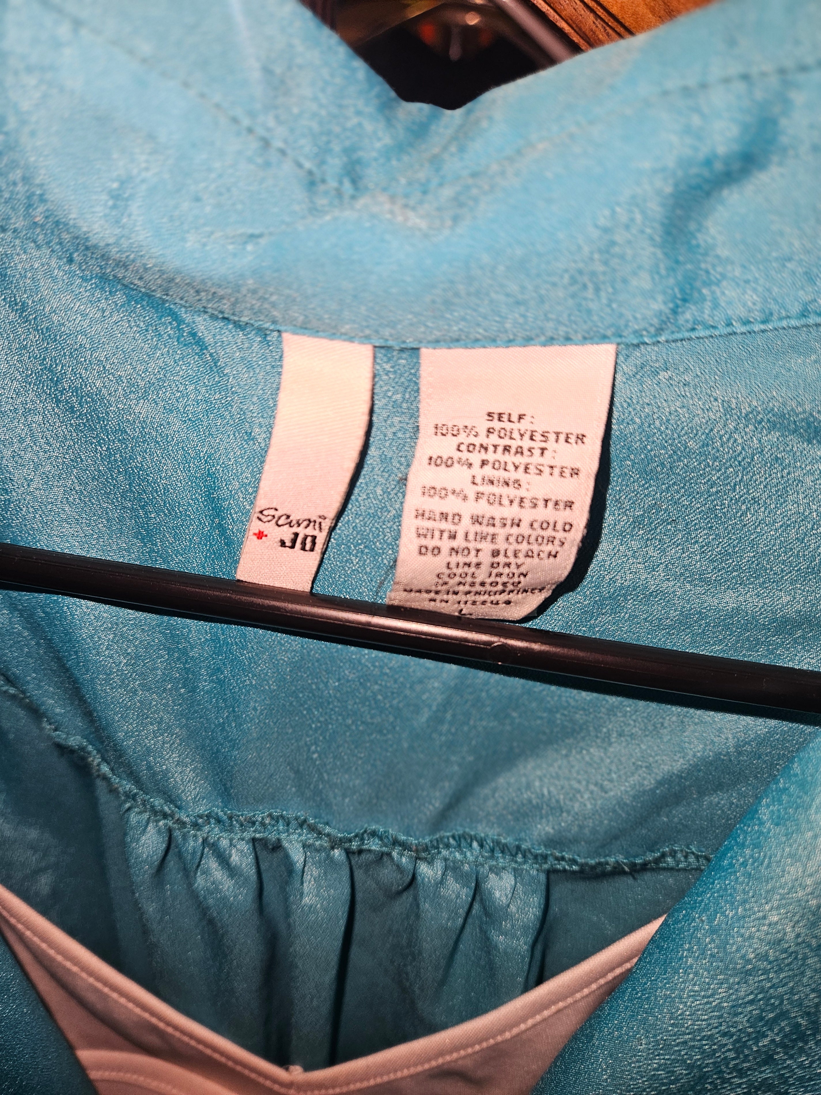 H&M Green Sleeveless Dress with Eyelet Hem - Image 2