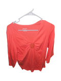 St. John's Bay Women's Coral Top Size XL - Image 1