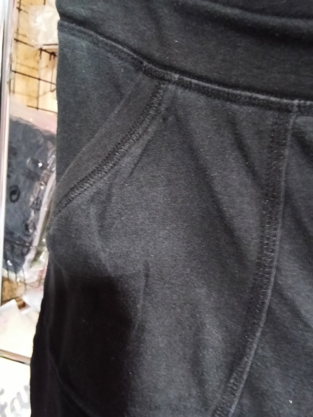 White Stag Black Casual Shorts with Pockets - Image 2