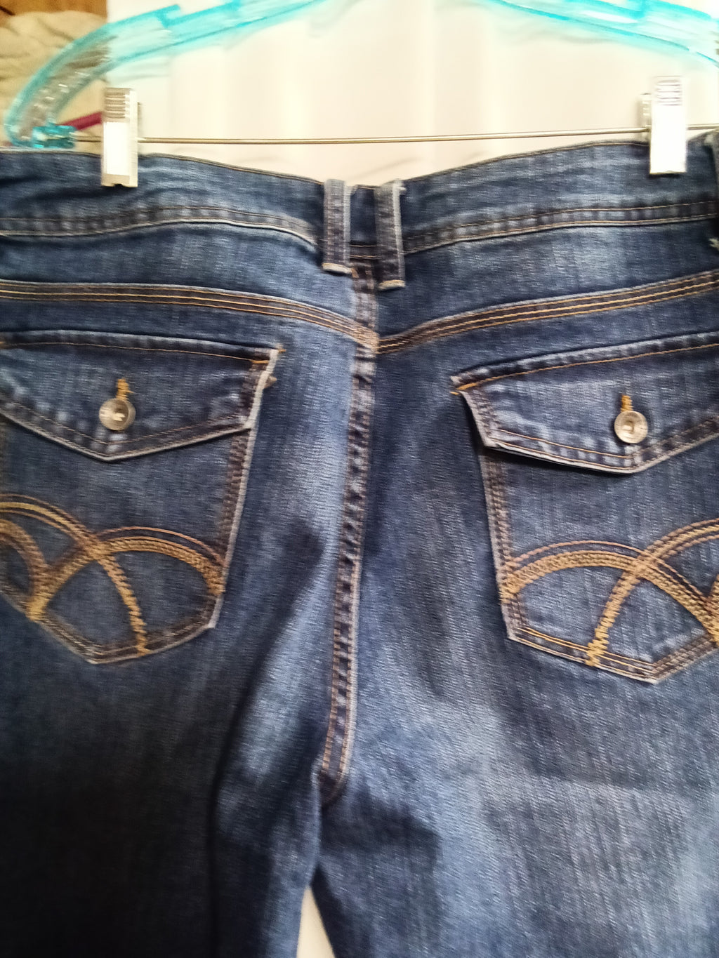 St. John's Bay Women's Denim Jeans with Embroidered Pockets - Image 2